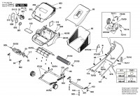 Bosch F 016 300 003 Elan 32 Lawnmower 230 V / Eu Spare Parts